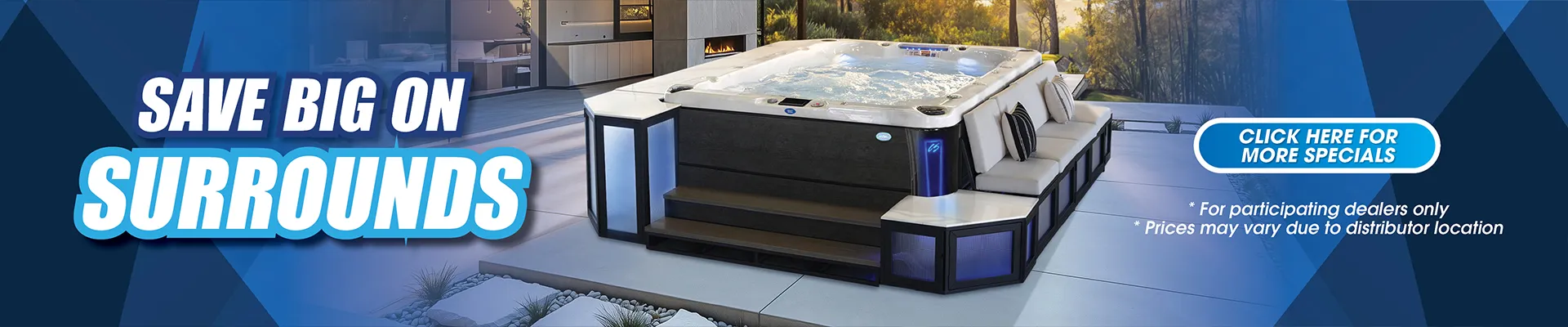 Calspas hot tub being used in a family setting - Kingston